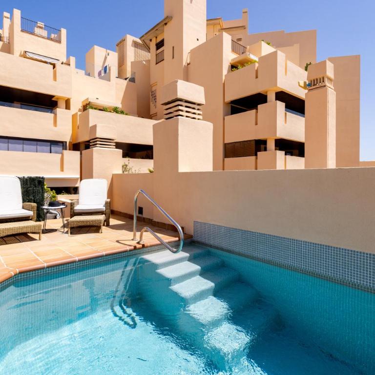 Sea View & Wave Sound Retreat with Private Pool - Apartment mit 2 Schlafzimmern - 30