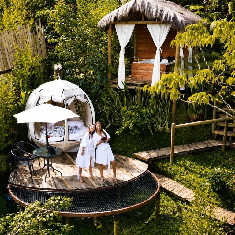 Levit Glamping - Hotel Guatapé Peñol - Deluxe Room with vista al lago - 22