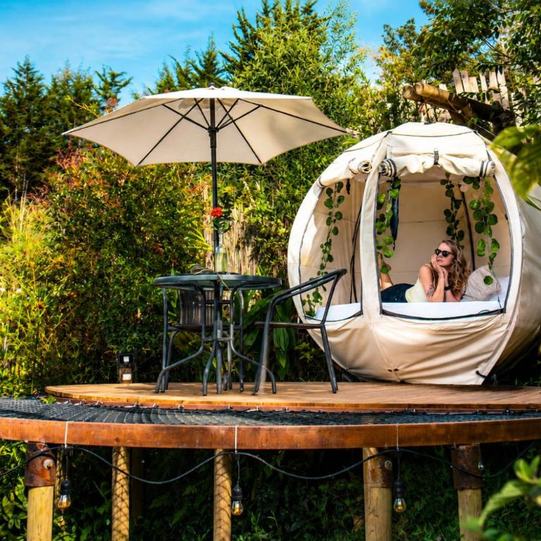 Levit Glamping - Hotel Guatapé Peñol - Deluxe Room with vista al lago - 25