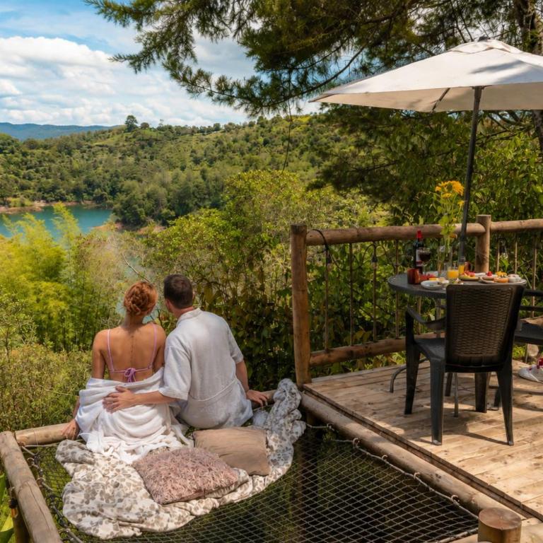 Levit Glamping - Hotel Guatapé Peñol - Double Room with Lake View - 13