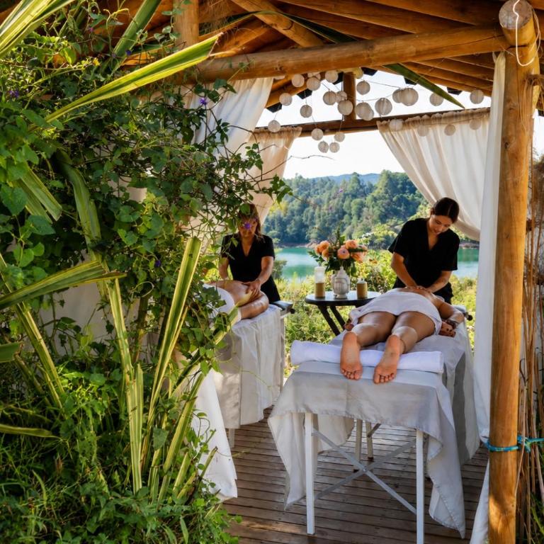 Levit Glamping - Hotel Guatapé Peñol - Deluxe Room with vista al lago - 39