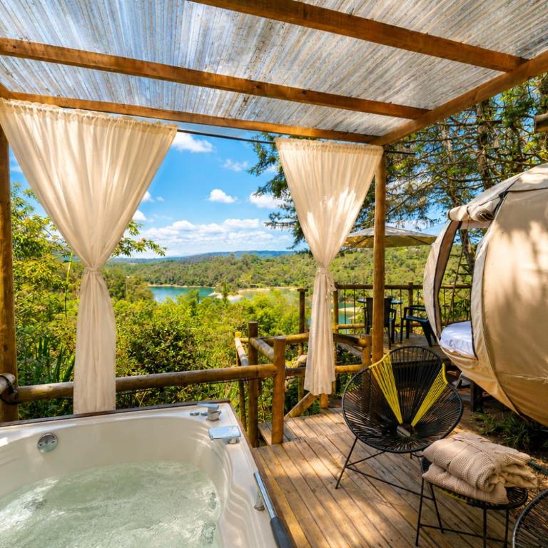 Levit Glamping - Hotel Guatapé Peñol - Double Room with Lake View - 26