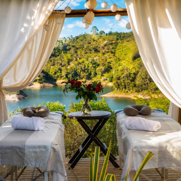 Levit Glamping - Hotel Guatapé Peñol - Deluxe Room with vista al lago - 46