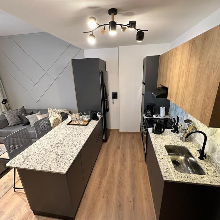 Departamento Premiun Buenos Aires, piscina climatizada, gym, sauna, Quartier Privé - Apartamento de 1 dormitorio - 50