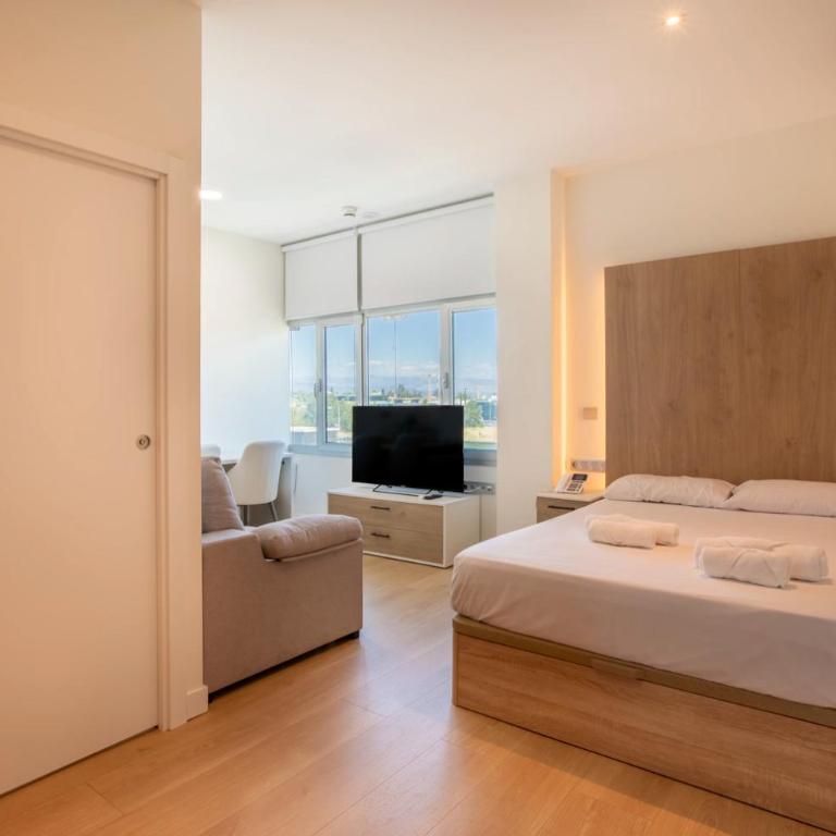 Aravaca Palm - Chambre Double avec Salle de Bains Privative - 6
