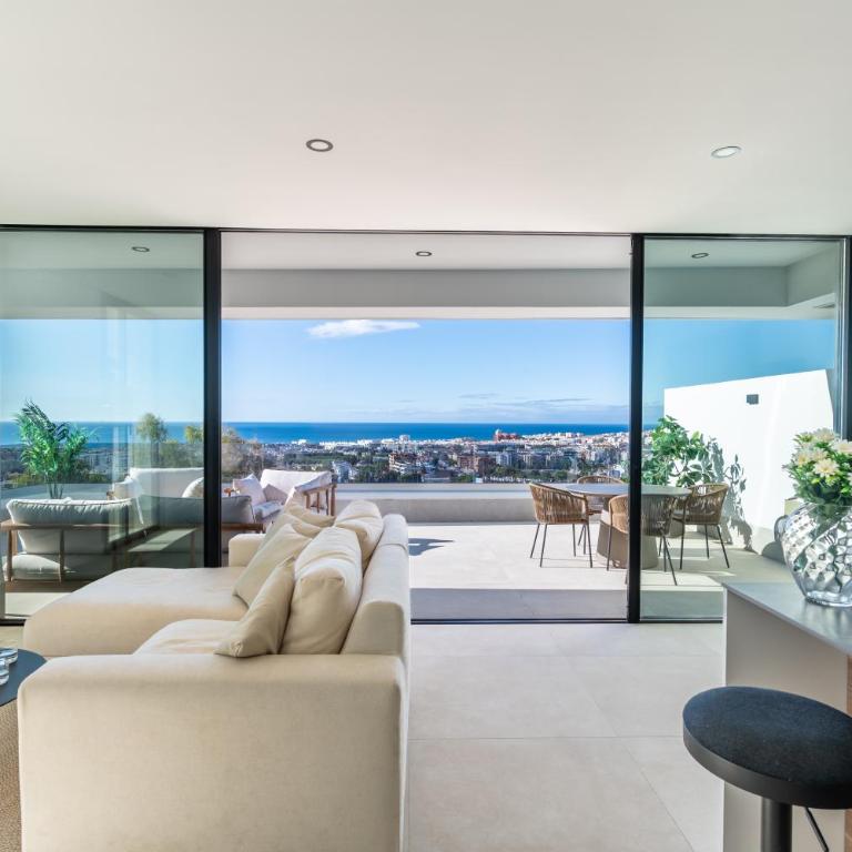 Mirador Estepona Hills Sea View with Pool included & additional Padel Court and Gym by Downtown Apartments Spain - Appartement 3 Chambres - Vue sur Mer - 6