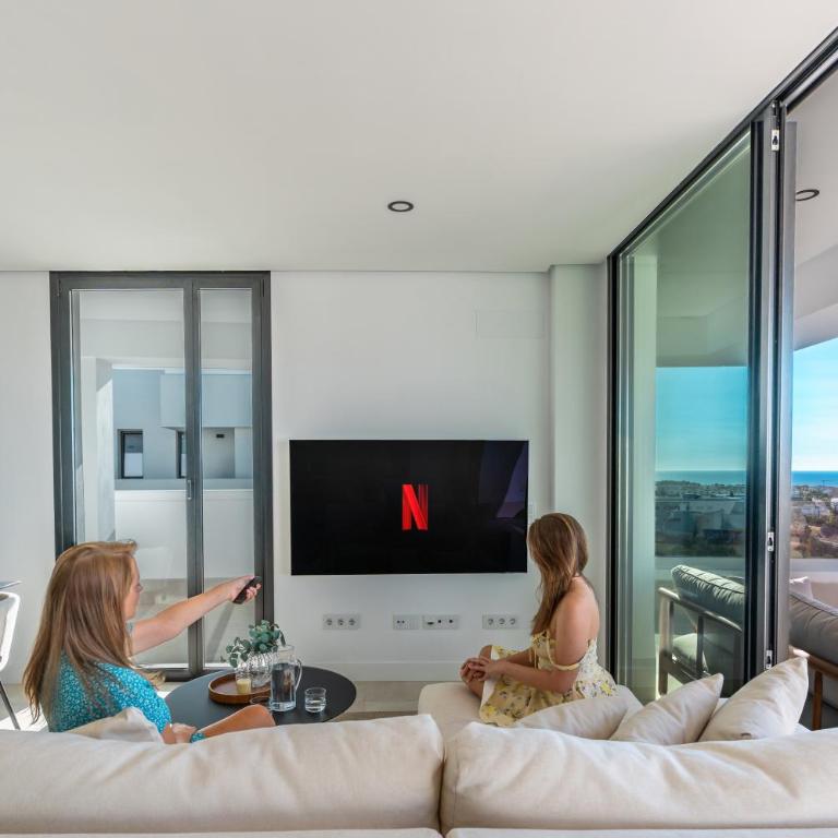 Mirador Estepona Hills Sea View with Pool included & additional Padel Court and Gym by Downtown Apartments Spain - Appartement 3 Chambres - Vue sur Mer - 13