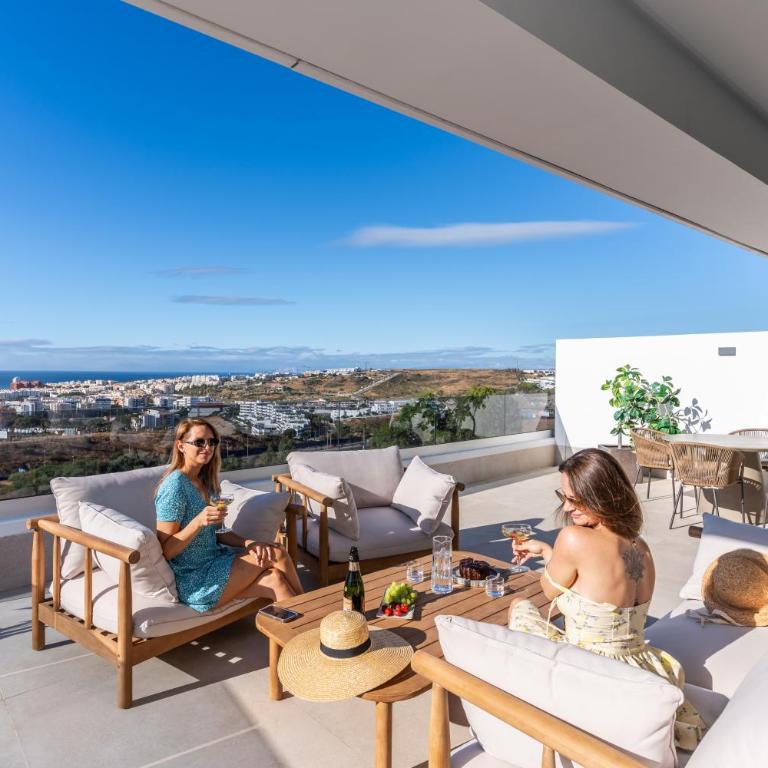 Mirador Estepona Hills Sea View with Pool included & additional Padel Court and Gym by Downtown Apartments Spain - Appartement 3 Chambres - Vue sur Mer - 25