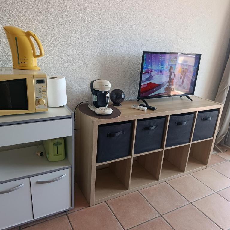 Studio cabine climatisé avec balcon vue mer - Apartment mit 1 Schlafzimmer - 4