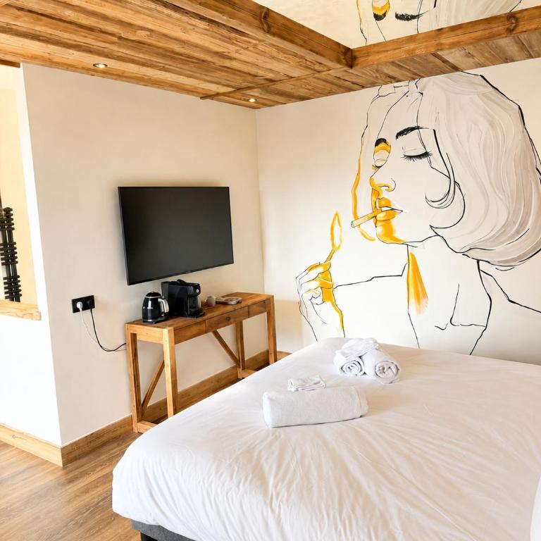 L'évasion - Chambre Lit King-Size avec Balcon - 5
