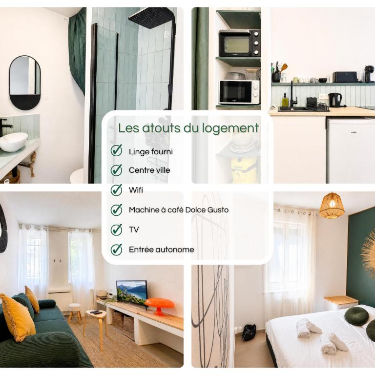 "St Michel Bohème" Entrée autonome - Linge - Apartment mit 1 Schlafzimmer - 2