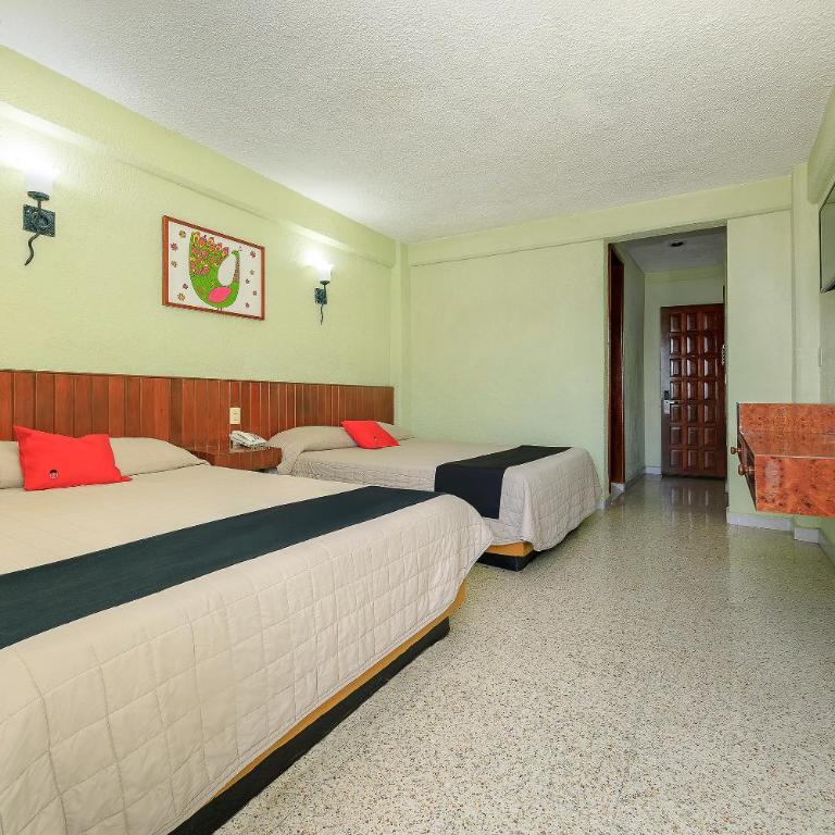 Palette Hotel Batab, Cancun - Habitación Doble Estándar con 2 camas dobles - 5
