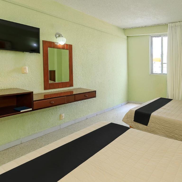 Palette Hotel Batab, Cancun - Habitación Doble Estándar con 2 camas dobles - 4