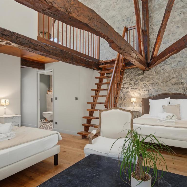 Château De La Rive - Apartment mit 3 Schlafzimmern und Bergblick - 35