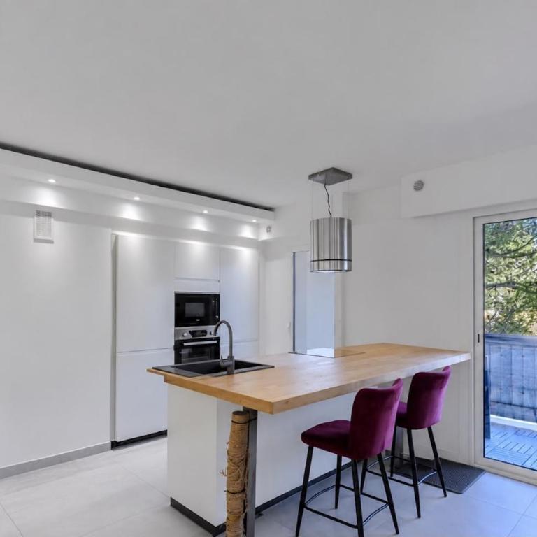 Calme T2 Le Cannet, parking, terrasse et climatisation - Appartement avec Terrasse - 7