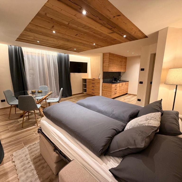 Alpine Charme Lodge - Apartamento de 1 Dormitorio con balcón y vistas a la ciudad - 4