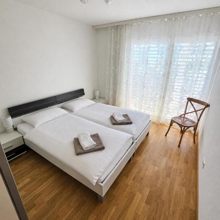 Residenz Ambassador 5 Sterne Luxus Apartments in Leukerbad mit Wellness & Fitness - Deluxe Apartment mit 1 Schlafzimmer - 11