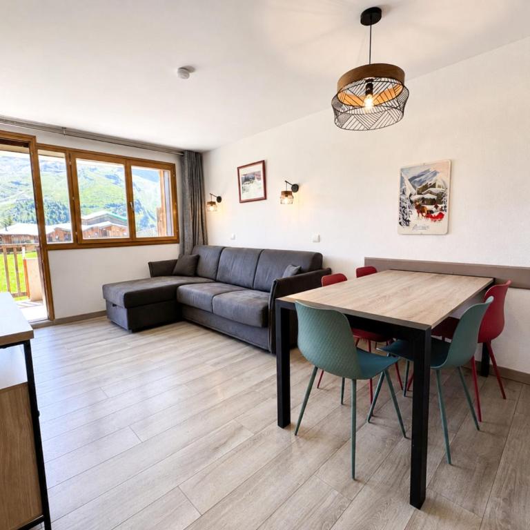 Confortable 2 pièces 4-5 pers. à Avoriaz, balcon sud-est - Appartement 1 Chambre - 9