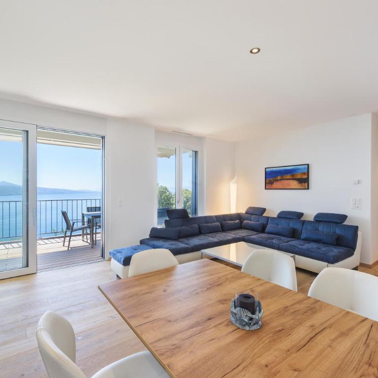 Flat with view of Lake Léman & swimming pool - Appartement 2 Chambres - 10