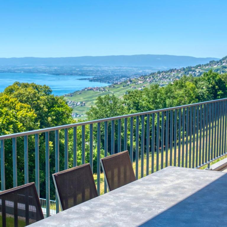 Flat with view of Lake Léman & swimming pool - Appartement 2 Chambres - 4