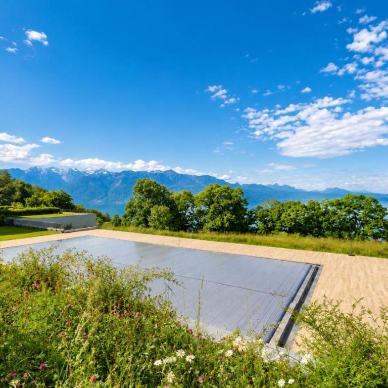 Flat with view of Lake Léman & swimming pool - Appartement 2 Chambres - 12