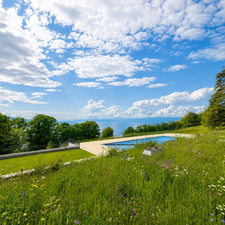 Flat with view of Lake Léman & swimming pool - Appartement 2 Chambres - 13