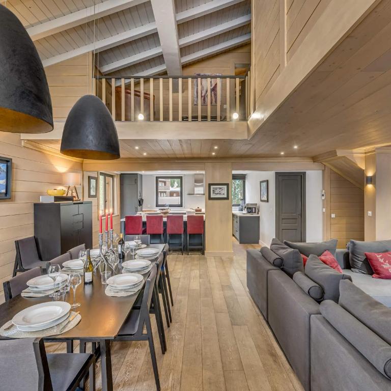Appartement de standing avec terrasse plein sud, centre Val d'Isère, proche pistes, 8 personnes - Appartement 4 Chambres - 5