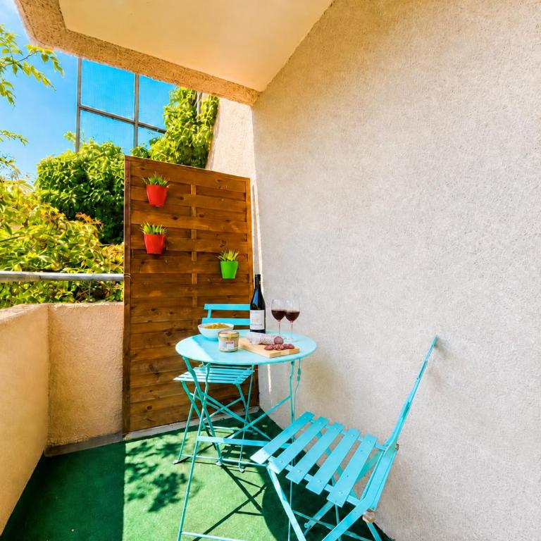 " Éclat d'Été " Balcon - Wifi - Refait à neuf - Studio avec Balcon - 10