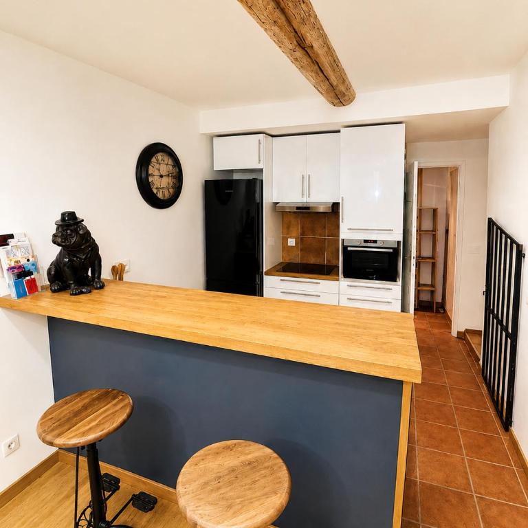 Aix-en-Provence, studio atypique quartier hyper centre - Studio Lit King-Size Deluxe - 4