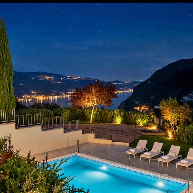 Ferienwohnung am Gardasee in Tignale, Pool, Seesicht, WLAN kostenlos - Appartamento con 2 Camere da Letto - 3