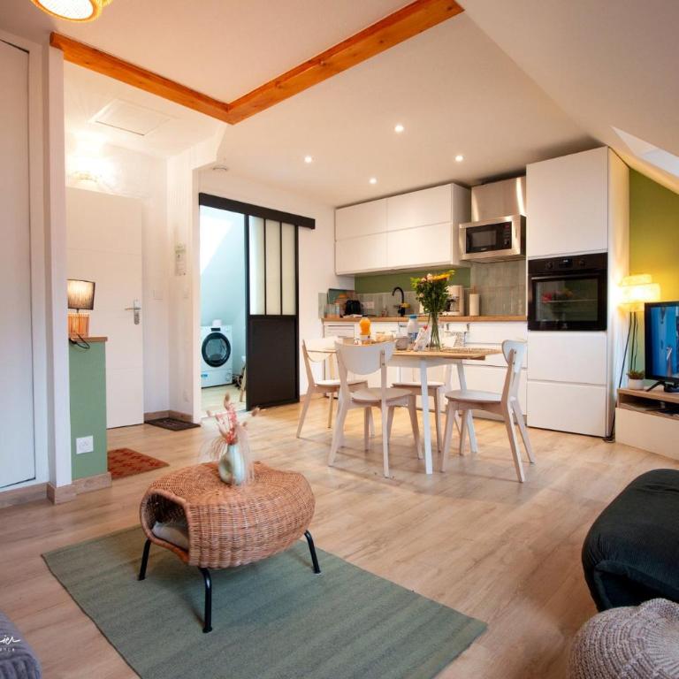 Les Meublés de Luchon - L'échappée verte - Centre Luchon, Calme, Wifi - Appartement - 3