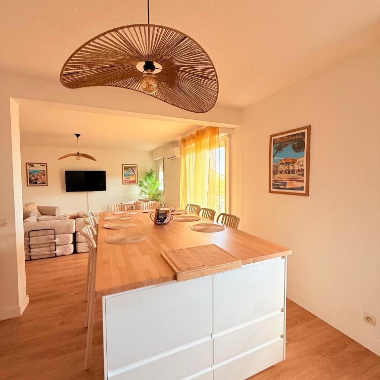 Grand appartement rénové à Carqueiranne 10 pers proche plages et port - Appartement 2 Chambres - 10