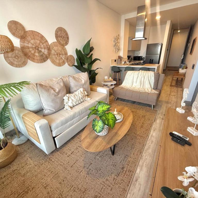 Lujoso apartamento con balcón y vista al mar - One-Bedroom Apartment with Sea View and Balcony - 26
