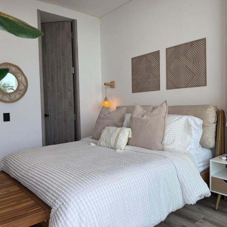 Lujoso apartamento con balcón y vista al mar - One-Bedroom Apartment with Sea View and Balcony - 20