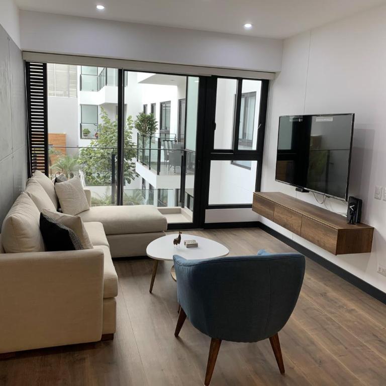 Aparts 4 Days 1 or 2 Bedroom Apartments San Isidro Business Zone 07 - Apartamento Superior de 2 dormitorios - 14