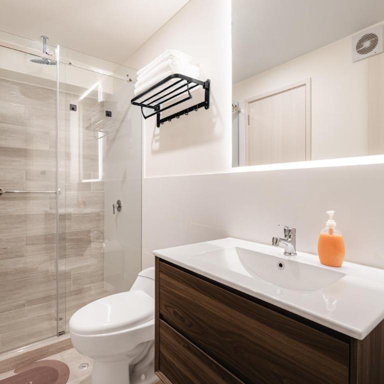 1BR Premium Privado · Larco · A/C · Recep. 24h - Apartamento Deluxe de 1 dormitorio - 12