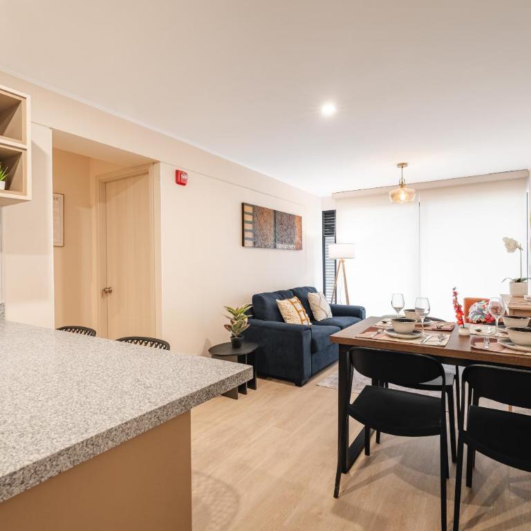 1BR Premium Privado · Larco · A/C · Recep. 24h - Apartamento Deluxe de 1 dormitorio - 1