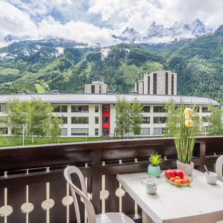 Studio Chamonix 5 pers, balcon, parking, animaux ok - FR-1-517-45 - Studio - 9