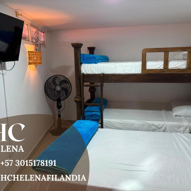 HC Helena - Habitación Cuádruple Económica - 4