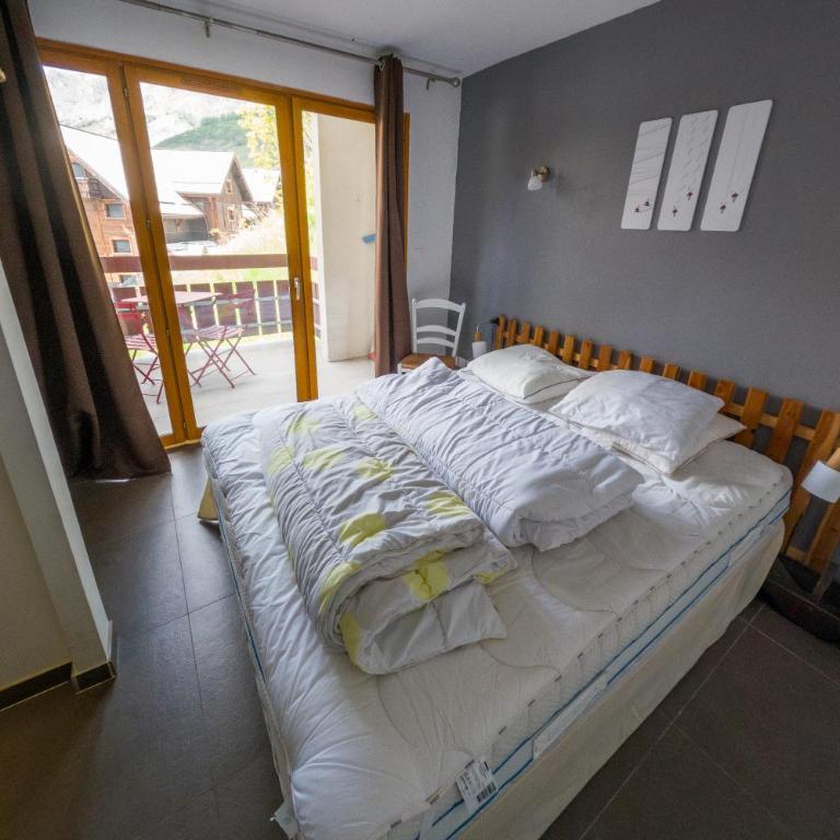 3 chambres - 2 SDB - Ski aux pieds - Résidence le Saint Etiennes - Auron - Appartement 3 Chambres - 11