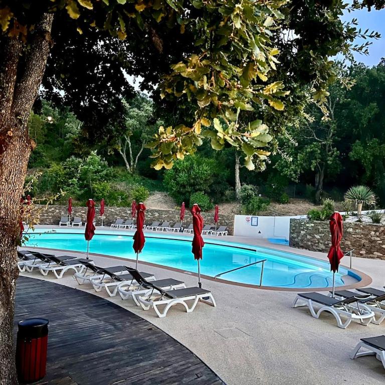 Appartement vue mer et Saint-Tropez - Domaine Les Restanques à Grimaud - Appartement 1 Chambre - 13