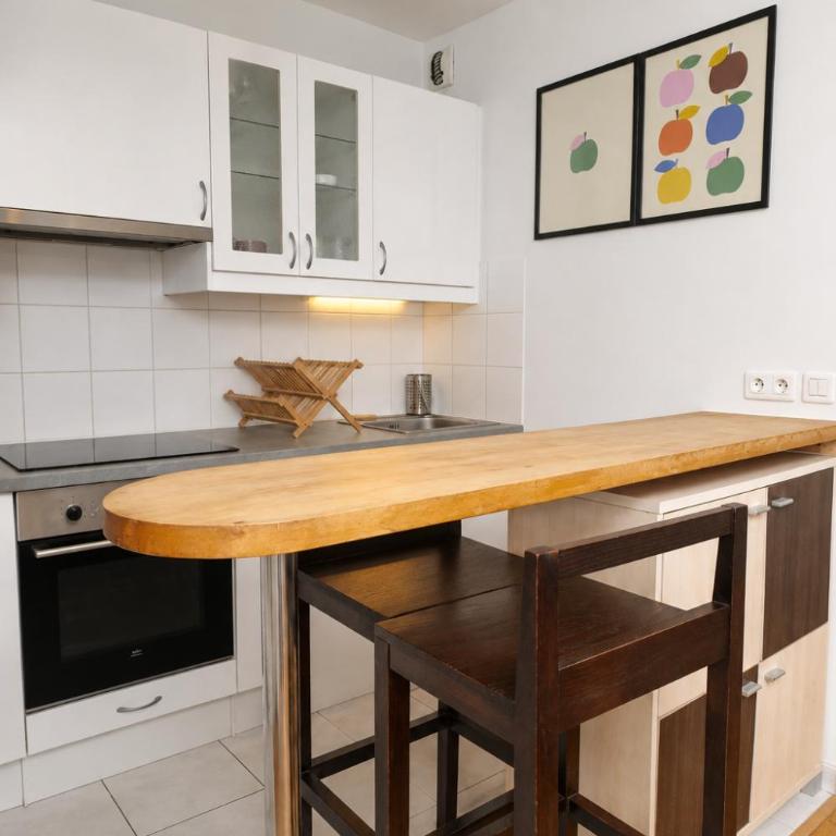 Magnificent Apartment in the Best Central Location of Paris 1 Minute Walk to Train Station - Appartement 1 Chambre - 6