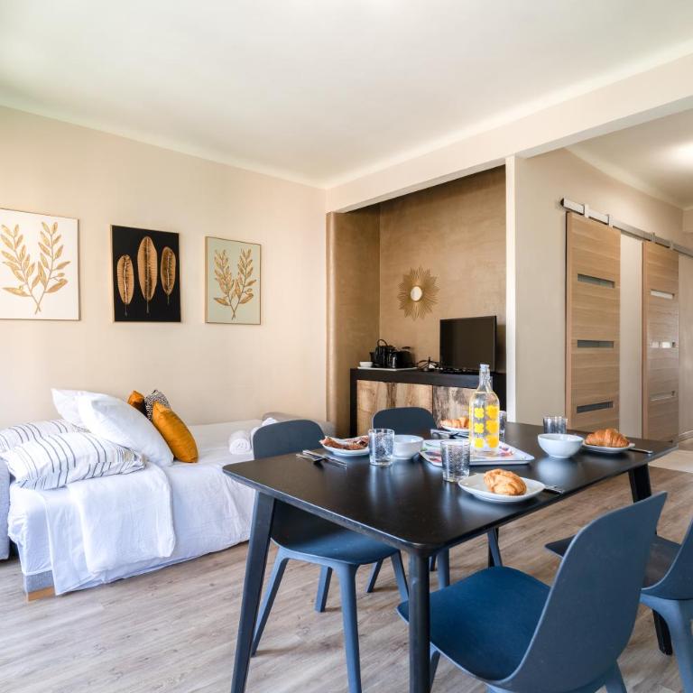 Ciel Bleu Beaulieu - Parking privé, Central, Balcons - Appartement 1 Chambre - 30