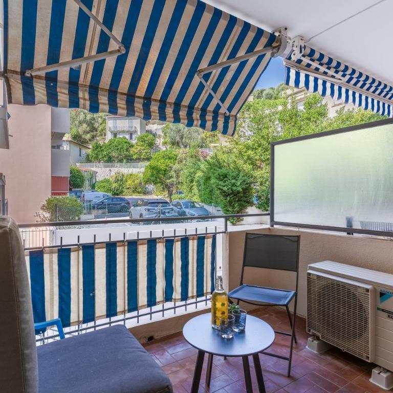 Ciel Bleu Beaulieu - Parking privé, Central, Balcons - Appartement 1 Chambre - 34
