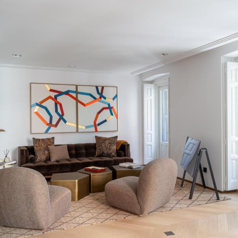 Príncipe de las Letras - Deluxe Apartment mit Balkon und 2 Schlafzimmern - 9
