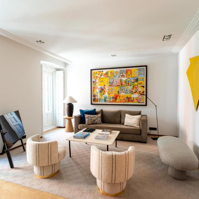 Príncipe de las Letras - Deluxe Apartment mit Balkon und 2 Schlafzimmern - 3