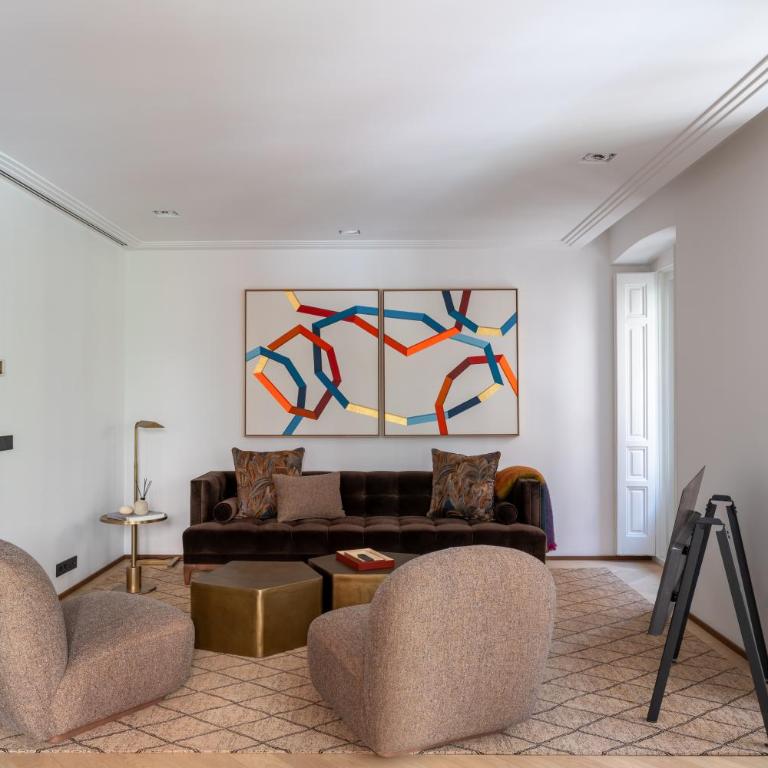 Príncipe de las Letras - Deluxe Apartment mit Balkon und 2 Schlafzimmern - 3