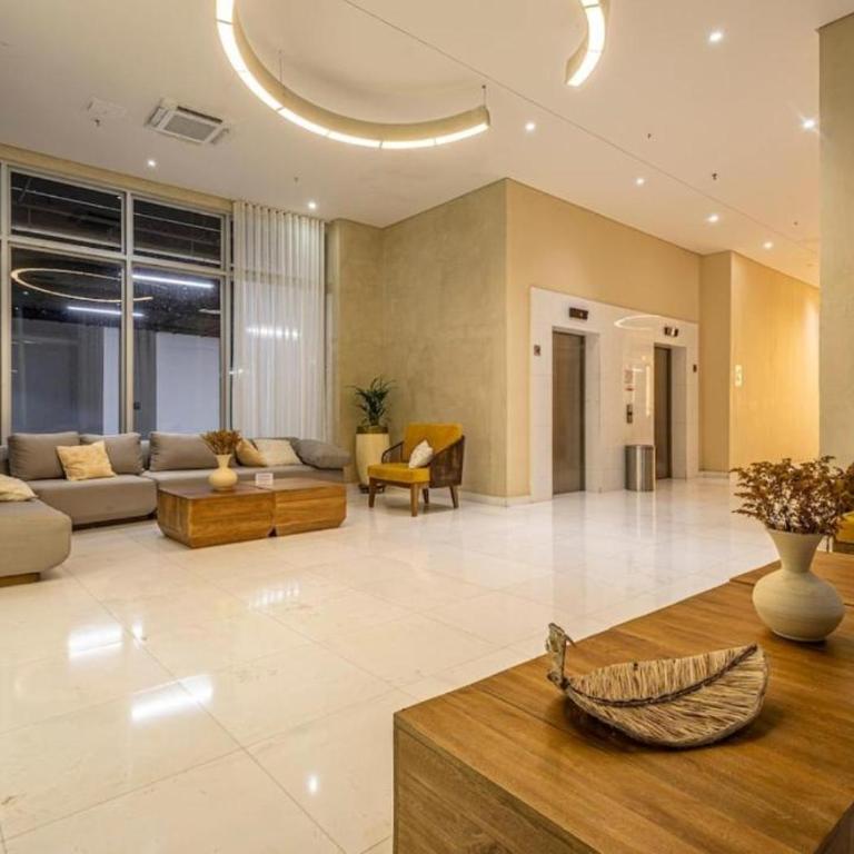 Aparta Suite en Cartagena vista al mar balcon privado Piscina - One-Bedroom Apartment with Sea View and Terrace - 19