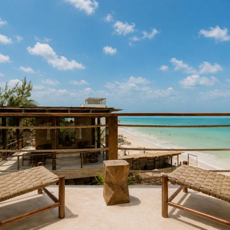 AWA Holbox Hotel Boutique - Beach Front - Suite Deluxe con vistas al mar - 1