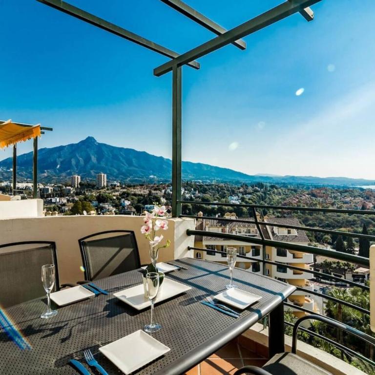 Saa- Comfortable Apartment Near Puerto Banus - Apartment mit 2 Schlafzimmern mit Balkon und Terrasse - 14
